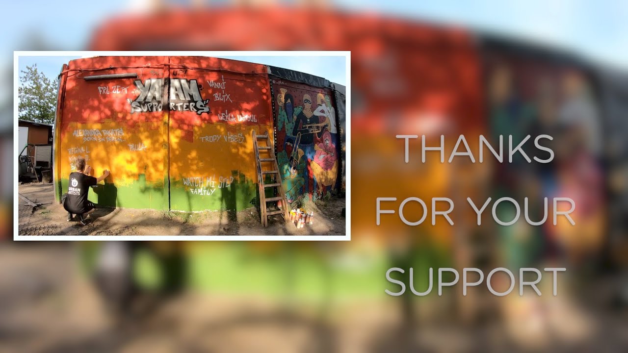 YAAM - Berlin Supporter Wall