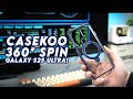 CASEKOO Crystal Clear 360° Spin Case For Galaxy S25 Ultra!