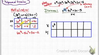 7 2 3   Polynomial Division