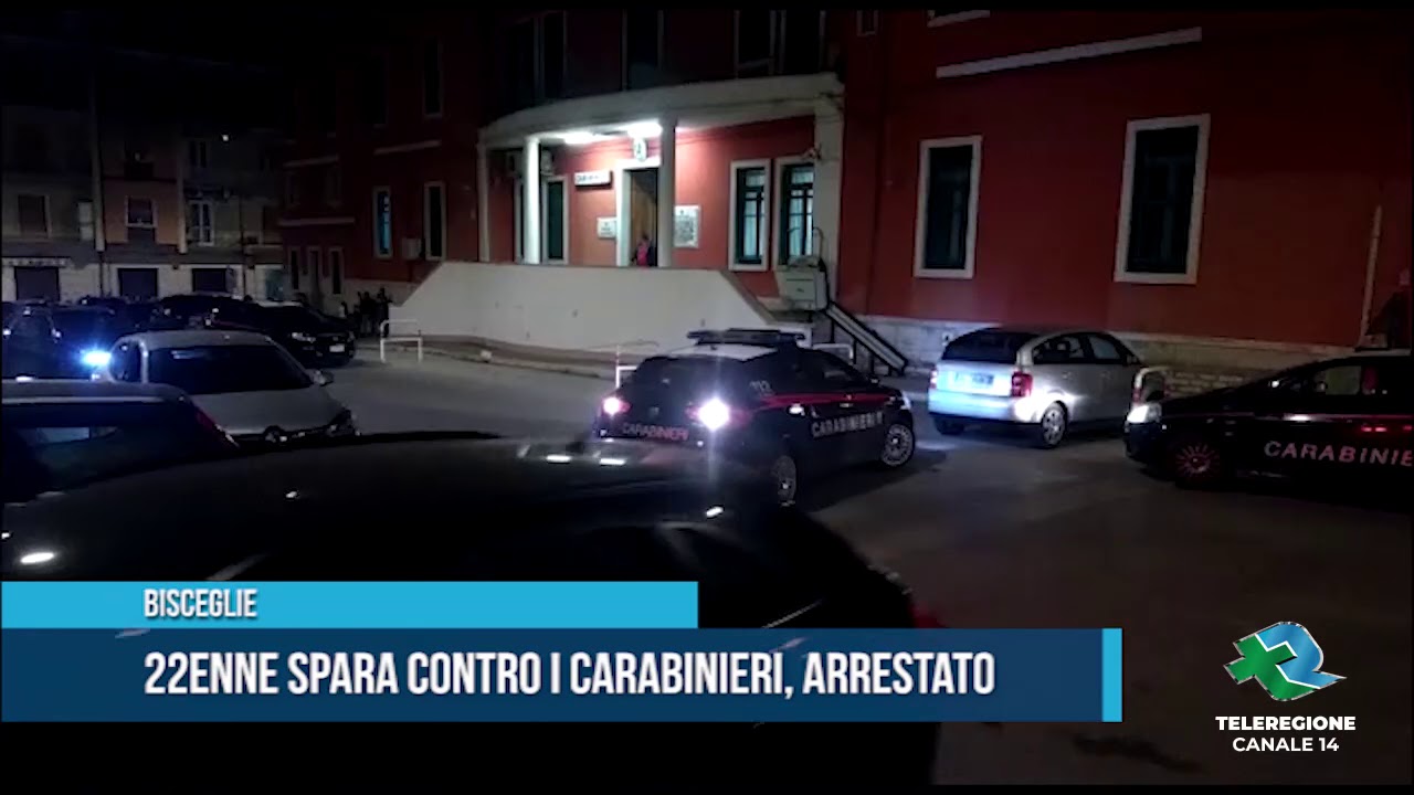 BISCEGLIE | 22enne spara contro CC