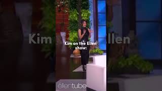 Kim With Ellen Vs. Jimmy Fallon