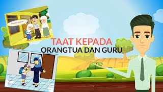 Akhlak - Taat Kepada Orangtua dan Guru | Pengertian, Dalil, Contoh, dan Keutamaan