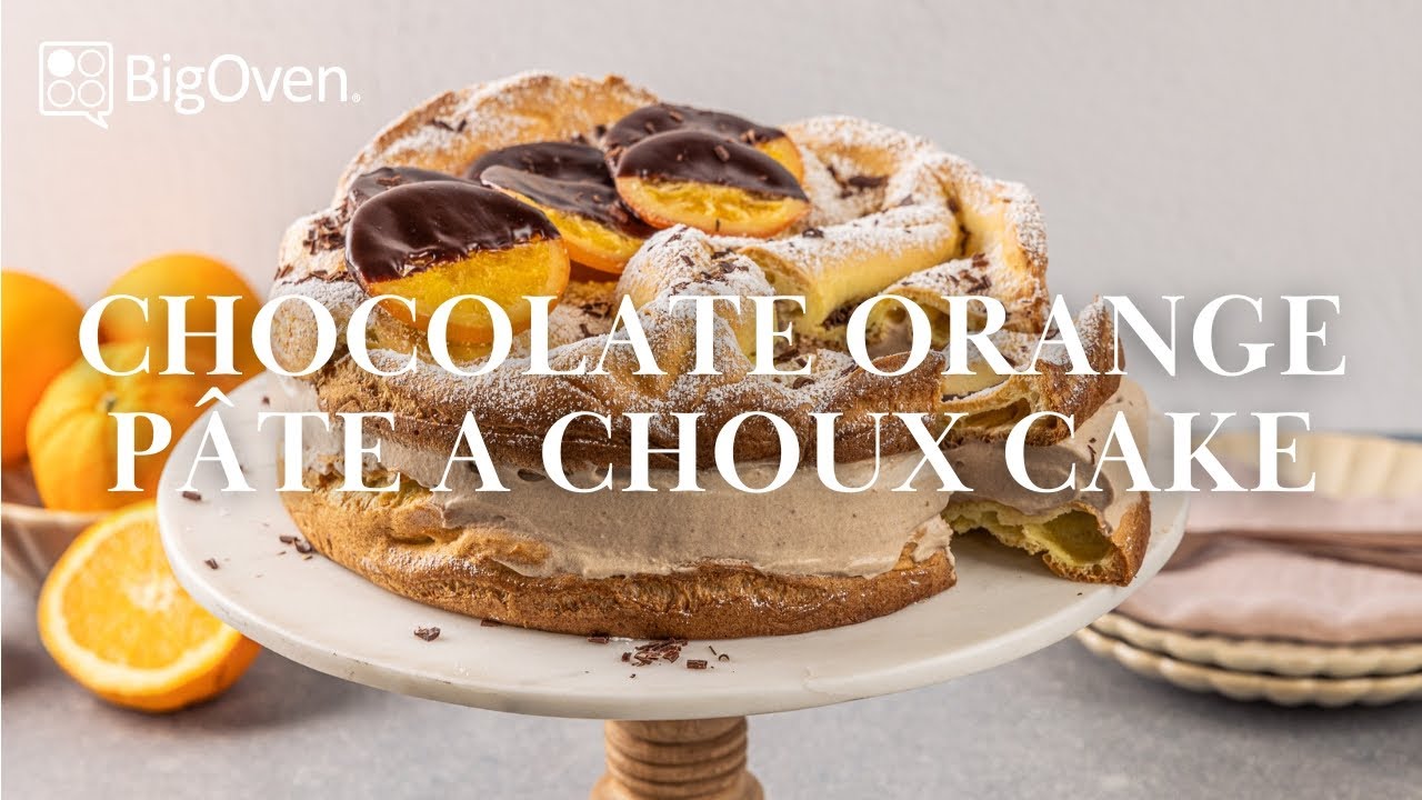 Chocolate Orange Pâte à Choux - YouTube