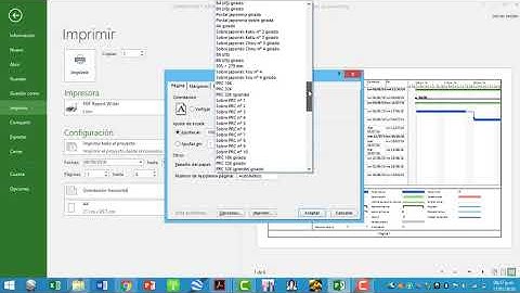 IMPRIMIR MS PROJET 2016, EN PAPEL QUE DESEAMOS A1,A2...