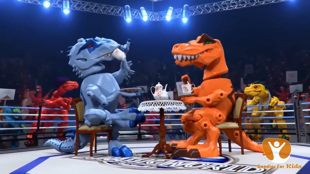 Герой Мира Юрского периода Маширы, боевые клипы