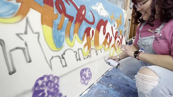 Arts.Co.Lab - Collaborative Mural Painting - Open House '22