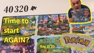 40,000 piece Pokémon puzzle bag B is started (they're angry!)