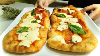 PIZZE MONTANARE FRITTE Sofficissime e asciutte dentro croccanti fuori 🍕 FRIED PIZZA