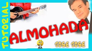 ALMOHADA Jose  Jose en guitarra acustica tutorial cover como tocar
