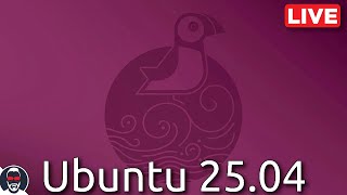 🔴 Ubuntu 25.04 Base and Kubuntu live test