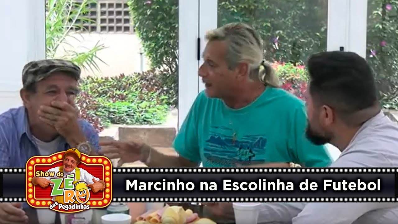 Piada Marcinho na Escolinha de Futebol YouTube