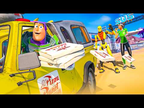 PIZZA DELIVERY FORTNITE CHALLENGE