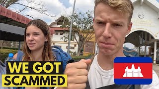 WORST BORDER CROSSING - Our First Impressions of Cambodia