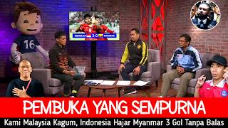 Coach Nova Kejam  Garuda Muda Hajar Myanmar 3 Gol Tanpa Balas Ini Yang Kalian Remehkan Malaysia 