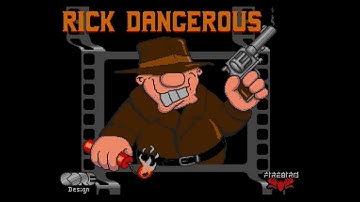 RICK DANGEROUS - Core Design/Firebird 1989 (Amiga) by Sala Giochi 1980