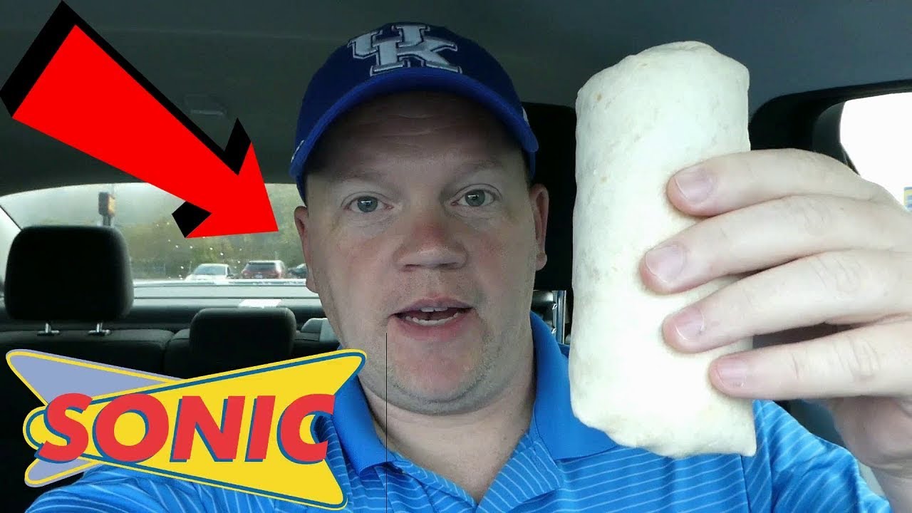 Sonic SuperSonic Breakfast Burrito (Reed Reviews) YouTube