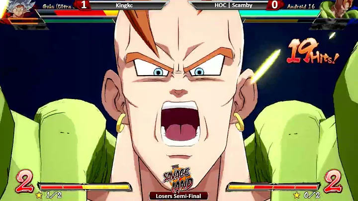 DBFZ | TSL 138 | KingKC vs Scamby TOP 4 | HOC WAS OUT HERE!!!!