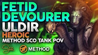 Heroic Fetid Devourer - Uldir - Method Sco Brewmaster Monk Tank Pov