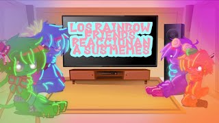 los rainbow friends reacciónan a sus memes