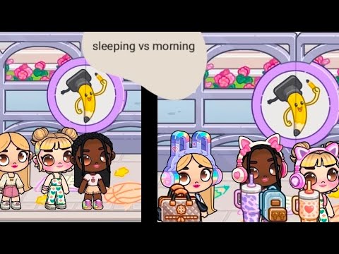 Night routine and morning routine w my friends | Raeslayz - YouTube