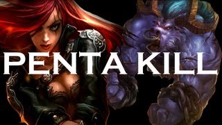 Katarina Knock-Up bug leads to Penta-Kill