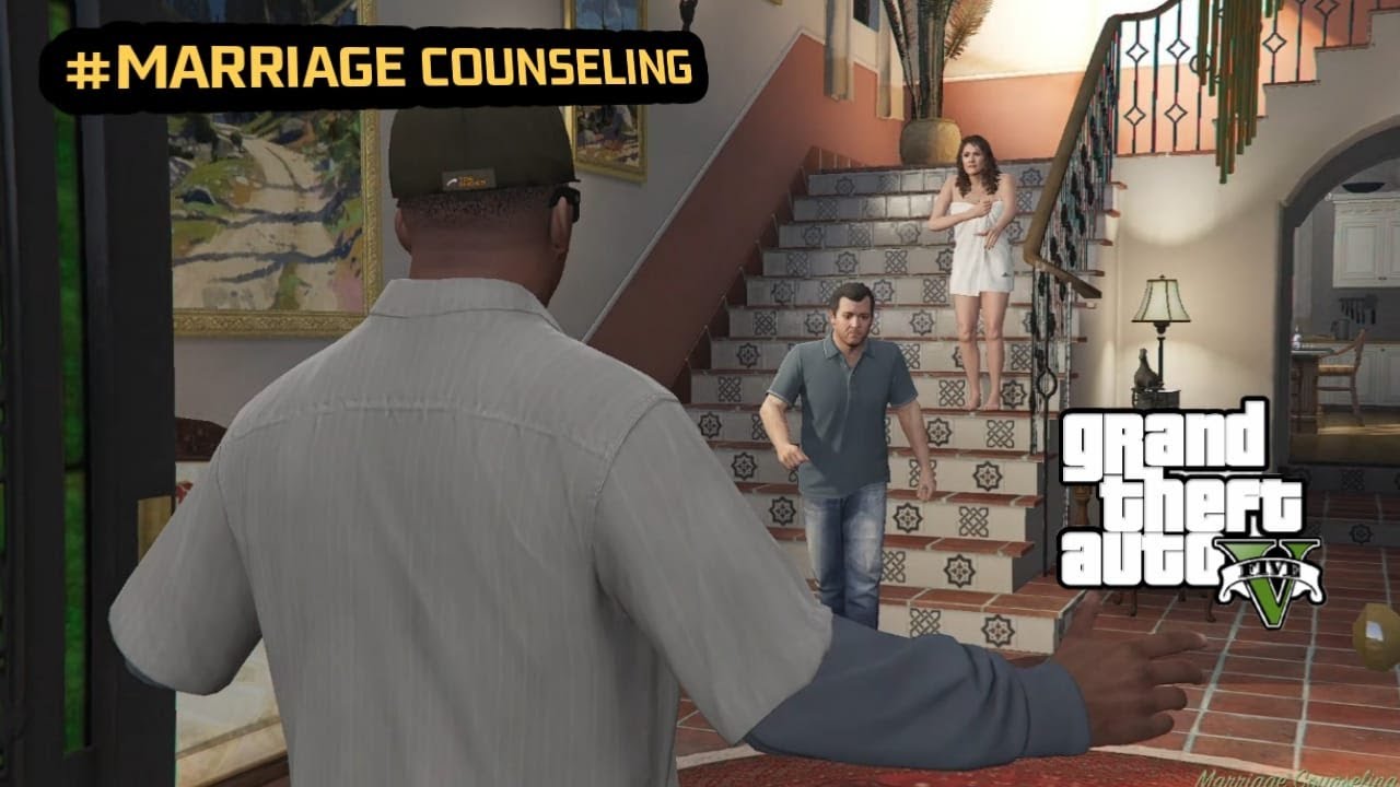 GTA 5 Mission 6 MARRIAGE COUNSELING YouTube 