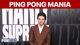 Full 'Marty Supreme' helps fuel new ping pong craze in NYC Guide