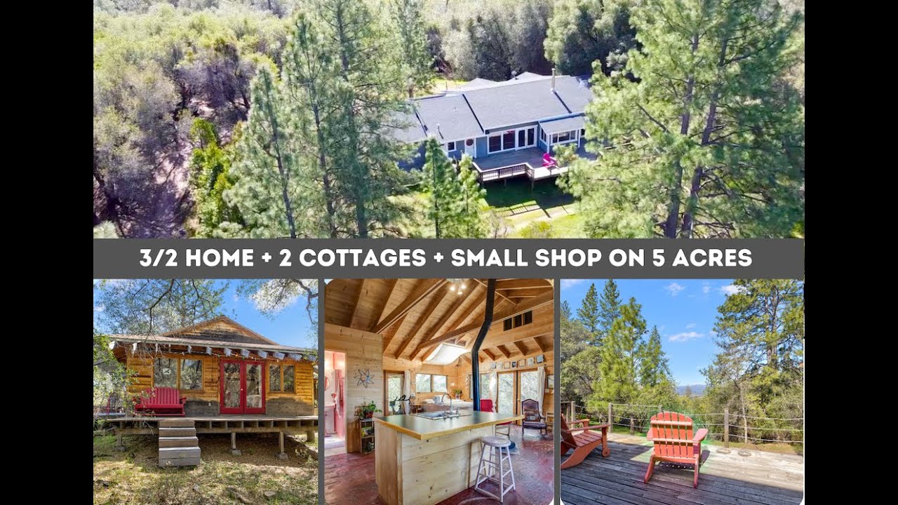 SOLD 6255 Jenswold Blvd. Murphys, CA 5 Acres, 2 Homes Land & Home