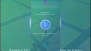 Pokémon Go #34 - Completando la Pokedex de Kanto y registro del Pokémon singular Zarude