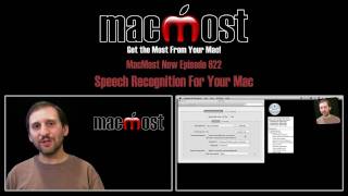 Speech Recognition For Your Mac Macmost Now 622