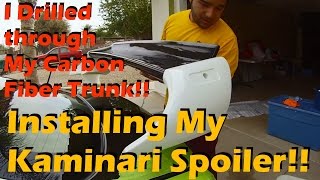 Installing My Kaminari Spoiler!!