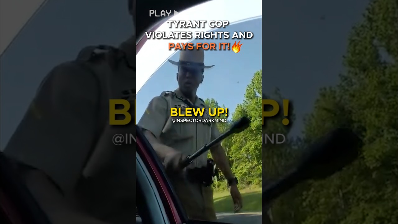 'I'm NOT Giving Up My Rights!' Cop Does Unlawful Traffic Stop Without Warrant or PC Violates Rights