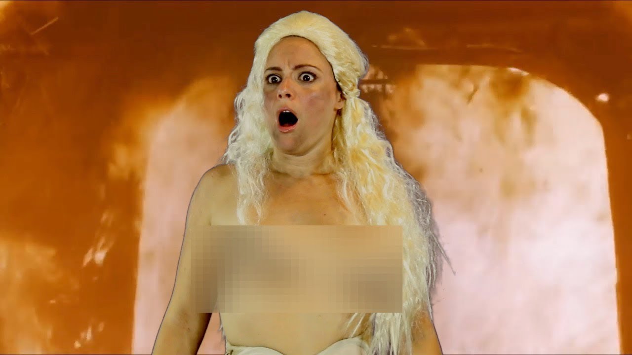 Daenerys Targaryen shows her Titties - Game of Thrones Sketch featuring Sky  Animated!!! 