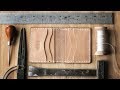Making a Leather Card Wallet