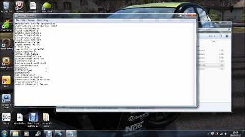 tutorial of how to set a server up for mineshafter