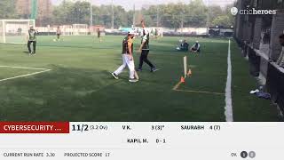 Live Cricket Match | CLOUD CHAMPIONS vs CYBERSECURITY WARRIORS | 11-Feb-23 09:00 AM | Yotta CIO Cric