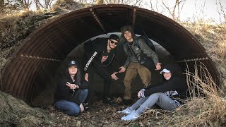 ABANDONED Military Base at The Cape Cod Canal - Sagamore Hill Military Reservation [ FOUND TUNNEL ]