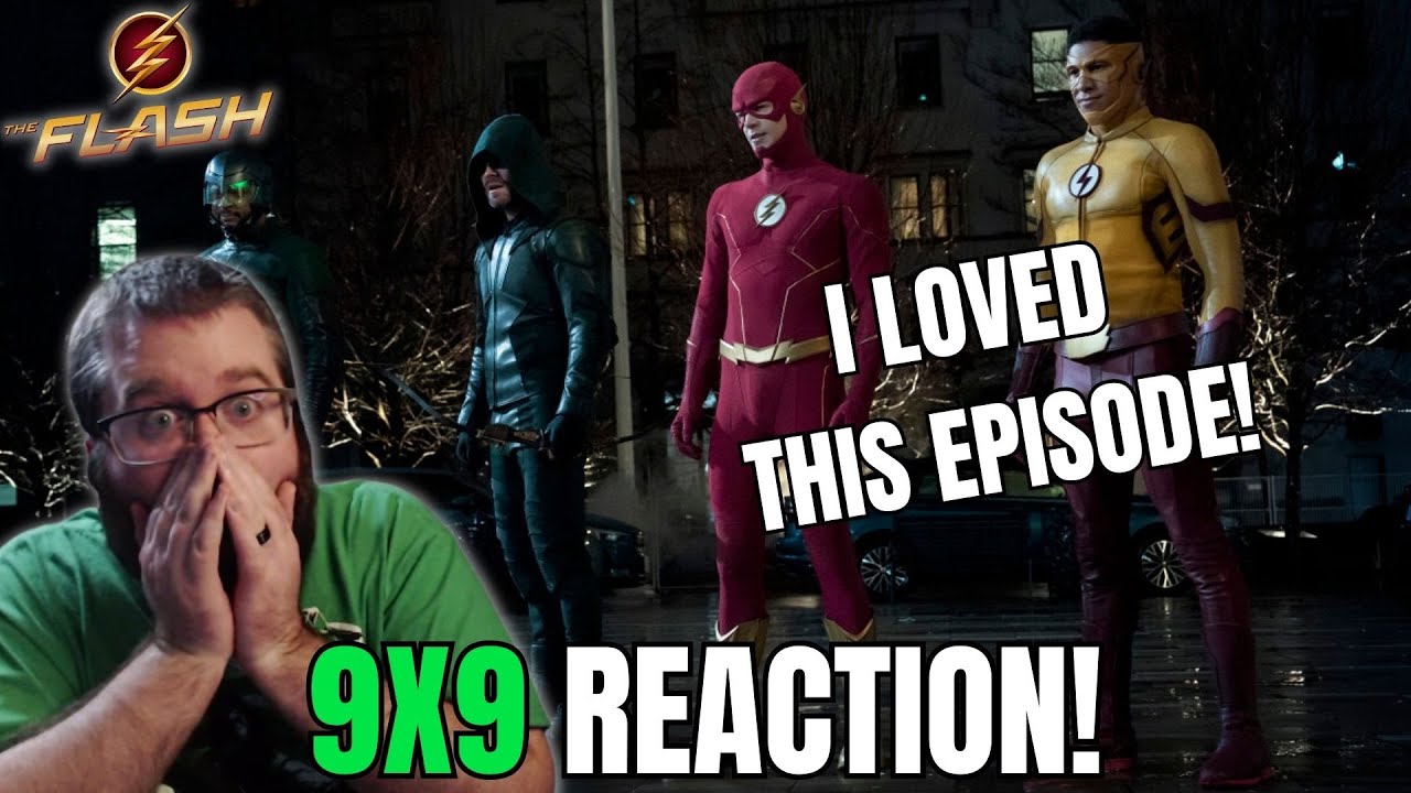 The Flash 9x9 "It's My Party and I'll Die..." REACTION!!! (OLIVER QUEEN!!!)