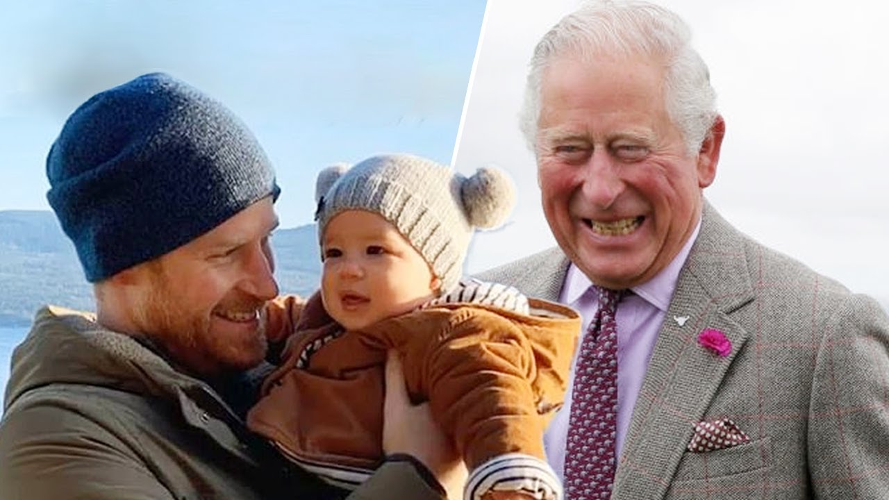 Like father, like son! Both Harry & baby Archie call Prince Charles by ...