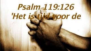 Psalm 119-Deel-A+BC+tekst 'Welzalig zijn d'oprechten van gemoed,'