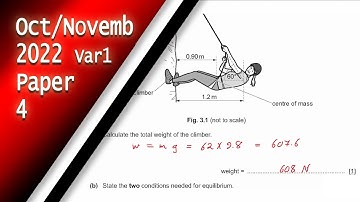 IGCSE Physics October November 2022 Paper 4 Variant 1