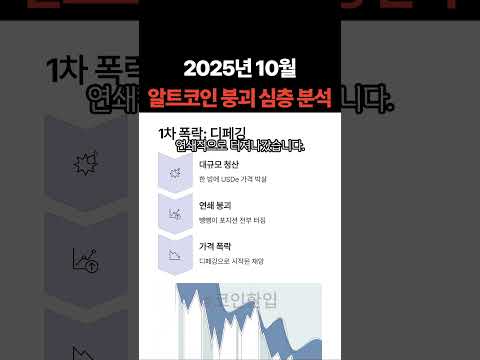 2025년 10월, 알트코인 붕괴 심층 분석