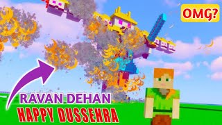 RAVAN DEHAN IN MINECRAFT [DUSSEHRA SPECIAL] LATEST VERSION] RAVAN KILLING] GAMING FM screenshot 1