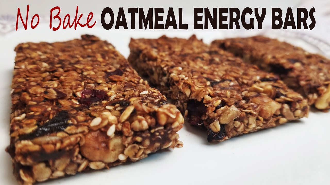 Energy Bars, Healthy High Protein Snack YouTube