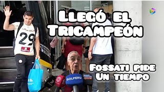 UNIVERSITARIO DE DEPORTES: LLEGADA DEL EQUIPO A LIMA Y LA PALABRA DE JORGE FOSSATI