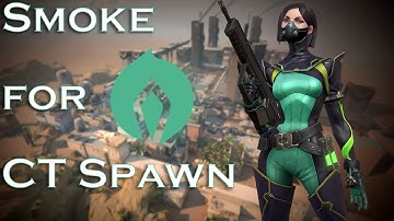 OG VIPER SMOKE for CT SPAWN (Bind) | VALORANT ABILITIES