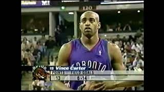 2000.03.10 - Vince Carter 25 Pts highlights vs Sacramento Kings
