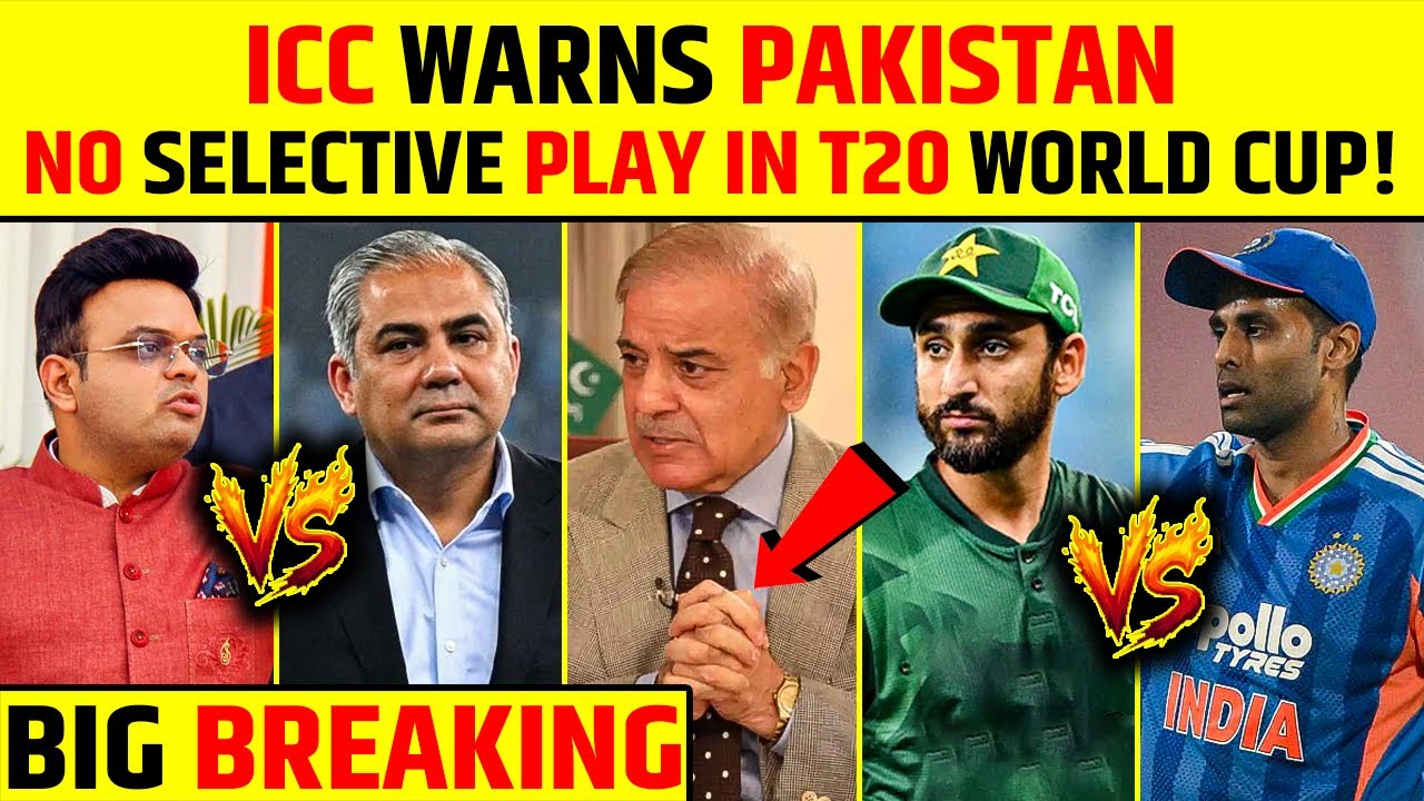 🔴BIG CONTROVERSY! ICC WARNS PAKISTAN AHEAD OF T20 WC 2026 