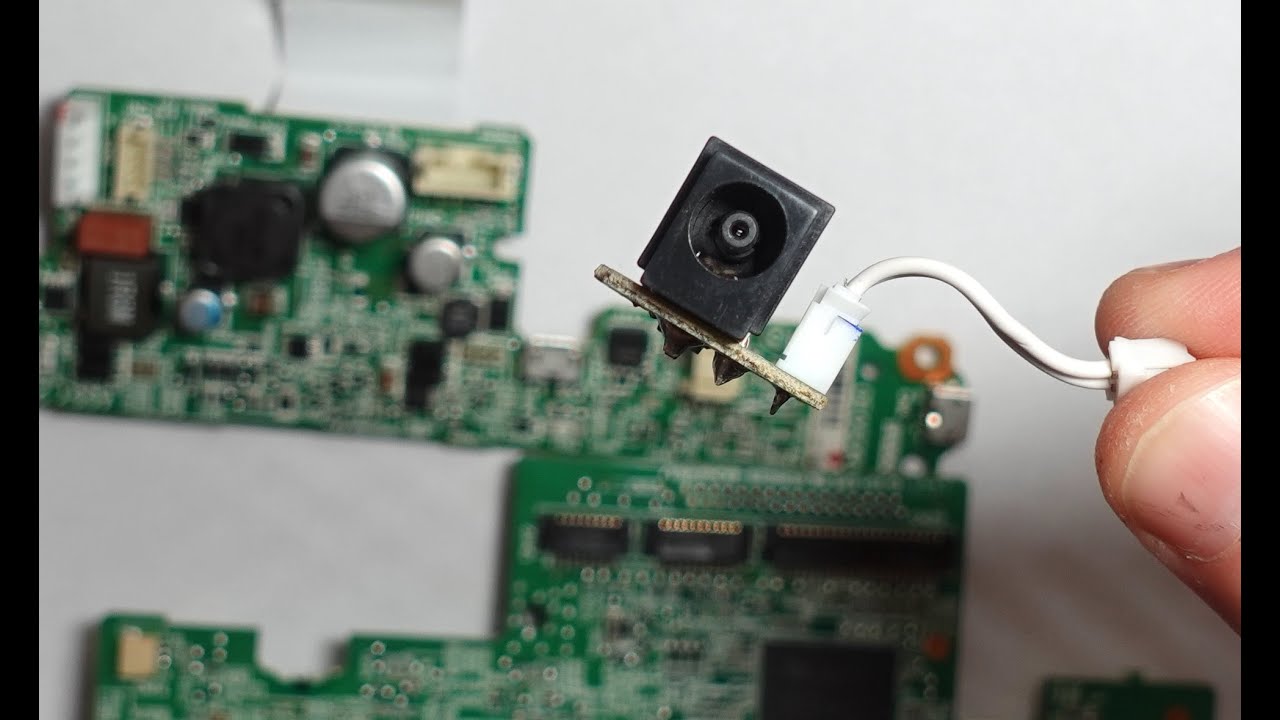 Printer DC Jack Power Socket Port Connector for Epson YouTube