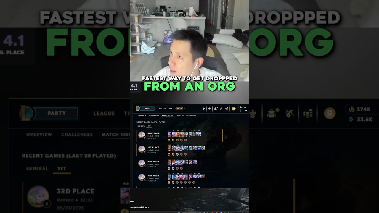 FASTEST WAY TO GET DROPPED FROM AN ORG